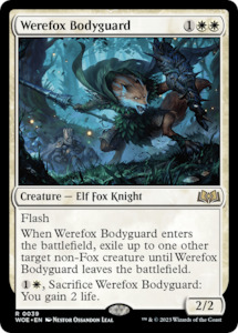 Werefox Bodyguard [Wilds of Eldraine]