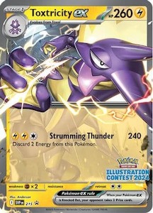 Pokemon Singles Currently In Stock: Toxtricity ex - 215 - SV: Scarlet & Violet Promo Cards