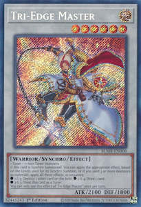 Tri-Edge Master [BLMR-EN008] Secret Rare