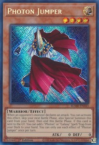 Yugioh Secret: Photon Jumper [BLMR-EN043] Secret Rare
