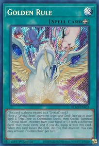 Yugioh Secret: Golden Rule [BLMR-EN035] Secret Rare