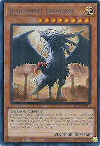 Yugioh Ultra 1st Nm: Judgment Dragon (Silver) [BLC1-EN012] Ultra Rare