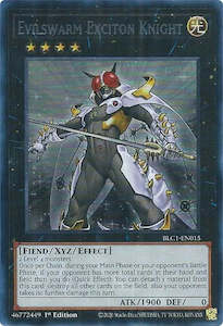 Yugioh Ultra 1st Nm: Evilswarm Exciton Knight (Silver) [BLC1-EN015] Ultra Rare