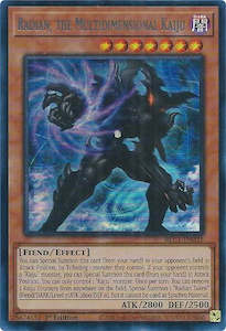 Yugioh Ultra 1st Nm: Radian, the Multidimensional Kaiju (Silver) [BLC1-EN035] Ultra Rare