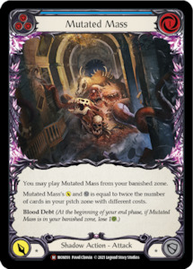 Mutated Mass (Rainbow Foil) [U-MON191-RF] Unlimited Edition Rainbow Foil