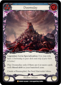 Doomsday (Cold Foil) [MON189-CF] 1st Edition Cold Foil