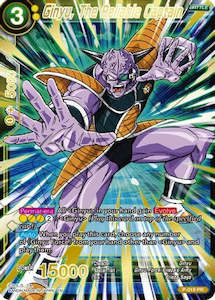 Dragon Ball Super: Ginyu, The Reliable Captain (Gold Stamped) [P-019]