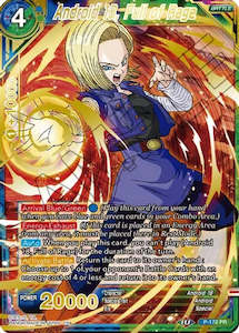 Dragon Ball Super: Android 18, Full of Rage (Gold Stamped) [P-172]