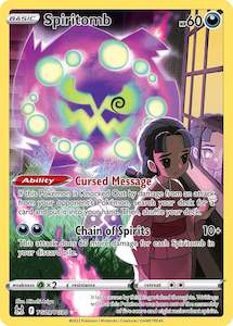 Pokemon Full Art Trainers: Spiritomb (TG09/TG30) [Sword & Shield: Lost Origin]