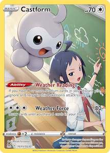 Pokemon Full Art Trainers: Castform (TG11/TG30) [Sword & Shield: Lost Origin]