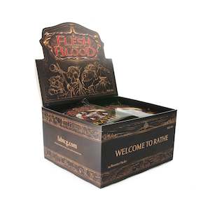 Flesh Blood Packs Boxes: Welcome to Rathe - Booster Box (First Edition)