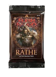 Flesh Blood Packs Boxes: Welcome to Rathe - Booster Pack (First Edition)