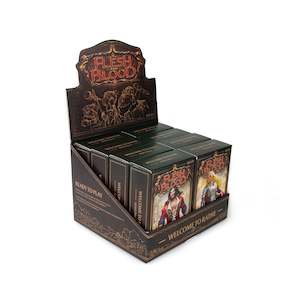 Flesh Blood Packs Boxes: Welcome to Rathe - Hero Deck Display