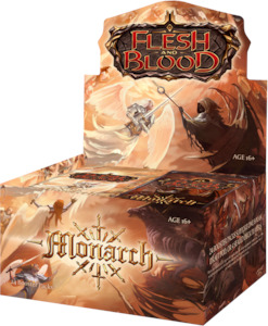 Flesh Blood Packs Boxes: Monarch - Booster Box (First Edition)