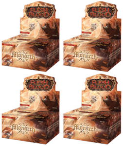 Flesh Blood Packs Boxes: Monarch - Booster Case (Unlimited)