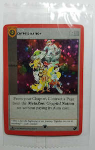 Metazoo Promos: Cryptid Nation Sealed Promo Full Holo 1st Edition