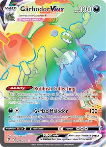 Pokemon Tcg Sword Shield Evolving Skies Singles: Garbodor VMAX (216/203) [Sword & Shield: Evolving Skies]