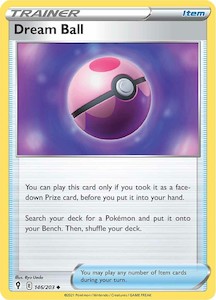 Pokemon Tcg Sword Shield Evolving Skies Singles: Dream Ball (146/203) [Sword & Shield: Evolving Skies]