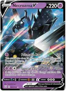 Pokemon Tcg Sword Shield Battle Styles: Necrozma V (063/163) [Sword & Shield: Battle Styles]