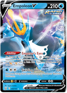Pokemon Tcg Sword Shield Battle Styles: Empoleon V (040/163) [Sword & Shield: Battle Styles]