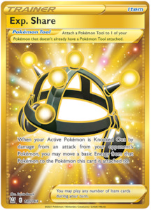 Pokemon Tcg Sword Shield Battle Styles: Exp. Share (180/163) [Sword & Shield: Battle Styles]