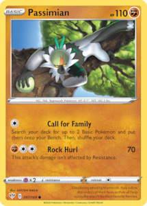 Pokemon Tcg Sword Shield Darkness Ablaze Singles: Passimian (097/189) [Sword & Shield: Darkness Ablaze]