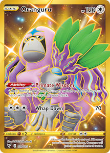 Pokemon Tcg Sword Shield Vivid Voltage Singles: Oranguru (199/185) [Sword & Shield: Vivid Voltage]