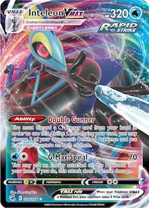 Pokemon Tcg Fusion Strike: Inteleon VMAX (079/264) [Sword & Shield: Fusion Strike]
