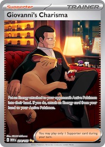 Giovanni's Charisma (204/165) [Scarlet & Violet: 151]