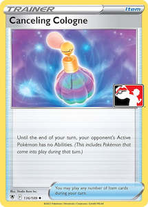 Pokemon Tcg Trainer Cards Items In Stock: Canceling Cologne (136/189) [Prize Pack Series Three]