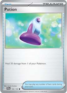 Pokemon Tcg Trainer Cards Items In Stock: Potion (188/198) [Scarlet & Violet: Base Set]