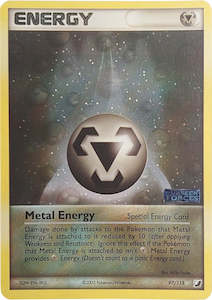 Pokemon Tcg Energy Cards In Stock: Metal Energy (97/115) (Stamped) [EX: Unseen Forces]