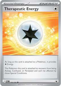 Pokemon Tcg Energy Cards In Stock: Therapeutic Energy (193/193) [Scarlet & Violet: Paldea Evolved]