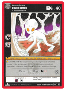 Metazoo Nightfall 1st Edition Singles: Dover Demon [Cryptid Nation: Nightfall First Edition]