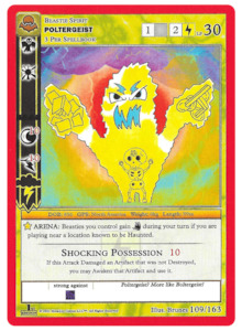 Metazoo Nightfall 1st Edition Singles: Poltergeist [Cryptid Nation: Nightfall First Edition]