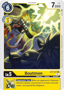 Digimon Singles Currently In Stock: Boutmon [BT7-037] [Next Adventure]