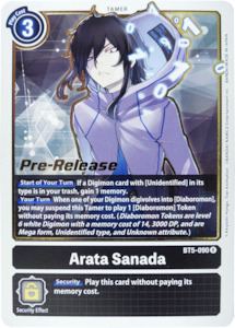 Arata Sanada [BT5-090] [Battle of Omni Pre-Release Promos]