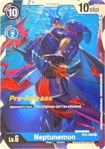 Neptunemon [BT5-030] [Battle of Omni Pre-Release Promos]