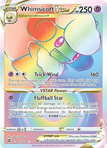 Pokemon Tcg Brilliant Stars: Whimsicott VSTAR (175/172) [Sword & Shield: Brilliant Stars]