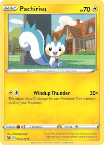Pokemon Tcg Brilliant Stars: Pachirisu (052/172) [Sword & Shield: Brilliant Stars]