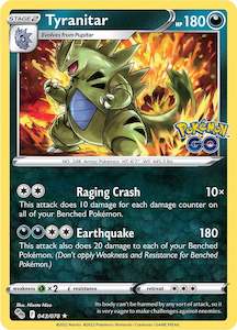 Pokemon Tcg Pokemon Go: Tyranitar (043/078) [Pokémon GO]