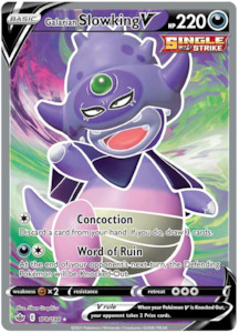 Galarian Slowking V (178/198) [Sword & Shield: Chilling Reign]