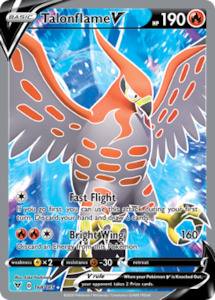 Talonflame V (168/185) [Sword & Shield: Vivid Voltage]