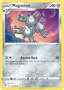 Pokemon Tcg Astral Radiance: Magneton (106/189) [Sword & Shield: Astral Radiance]