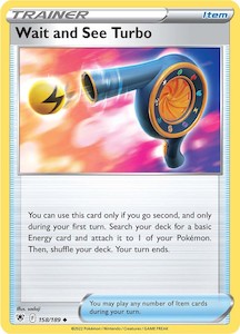 Pokemon Tcg Astral Radiance: Wait and See Turbo (158/189) [Sword & Shield: Astral Radiance]