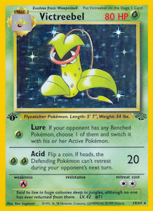 Pokemon Tcg Treasures: Victreebel (14/64) [Jungle 1st Edition]