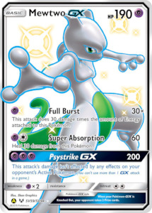 Pokemon Tcg Treasures: Mewtwo GX (SV59/SV94) [Sun & Moon: Hidden Fates - Shiny Vault]