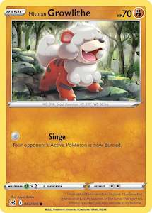 Pokemon Tcg Lost Origin: Hisuian Growlithe (083/196) [Sword & Shield: Lost Origin]