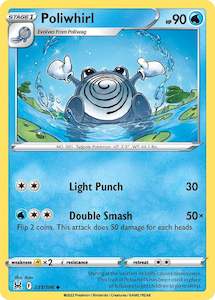 Pokemon Tcg Lost Origin: Poliwhirl (031/196) [Sword & Shield: Lost Origin]