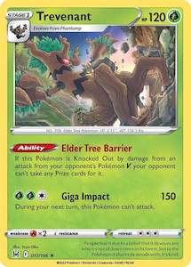 Pokemon Tcg Lost Origin: Trevenant (017/196) [Sword & Shield: Lost Origin]